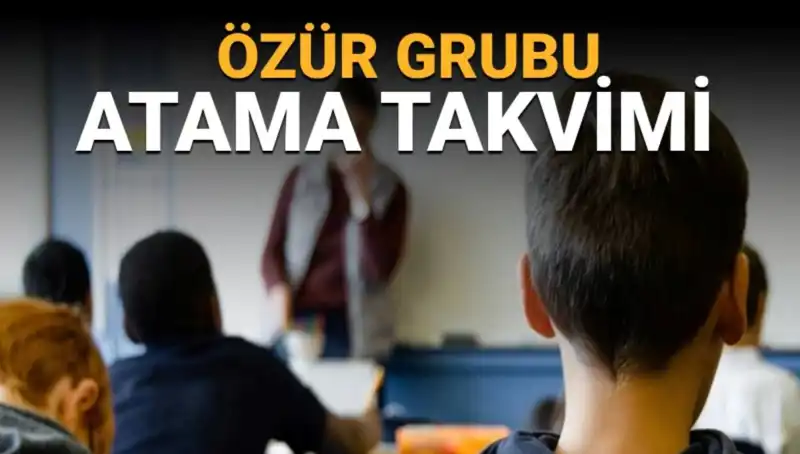 Öğretmenlerin İçi Mazeret Yer Değiştirme Duyurusu: Özür Grubu Atama Tarihleri Açıklandı!