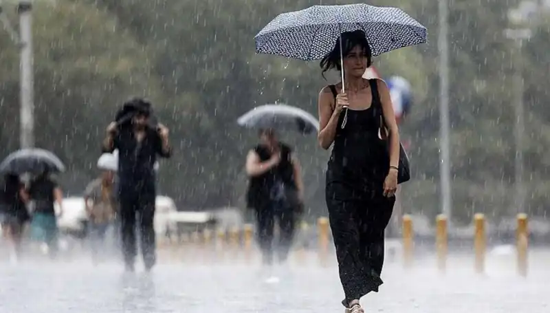 Meteoroloji'den Uyarı: 25 İlde Sağanak Yağış Bekleniyor!