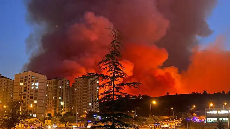 Bursa’da Patlayan Yangınlar, Şehri Tehdit Altında Bıraktı!