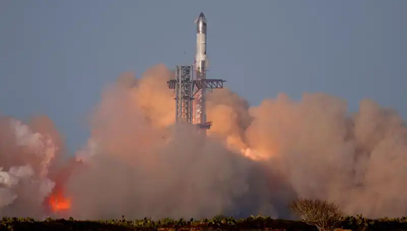 SpaceX'in Starship Roketi, Tarihindeki 8. Uçuş Testini Gerçekleştirdi