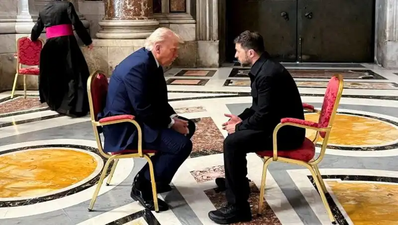 Zelenski’nin Trump ile Vatikan’daki Görüşmesi: En İyi Anılar