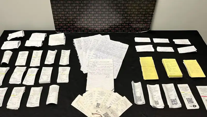 35 Milyon Lira Değerinde Fişlerin Ele Geçirildiği Vergi Kaçakçılığı Operasyonu