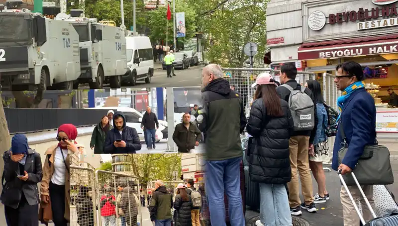 İşçiler 1 Mayıs'ta Taksim, Kadıköy ve Beşiktaş'ta Coşkulu Kutlamalarla Alanlarda