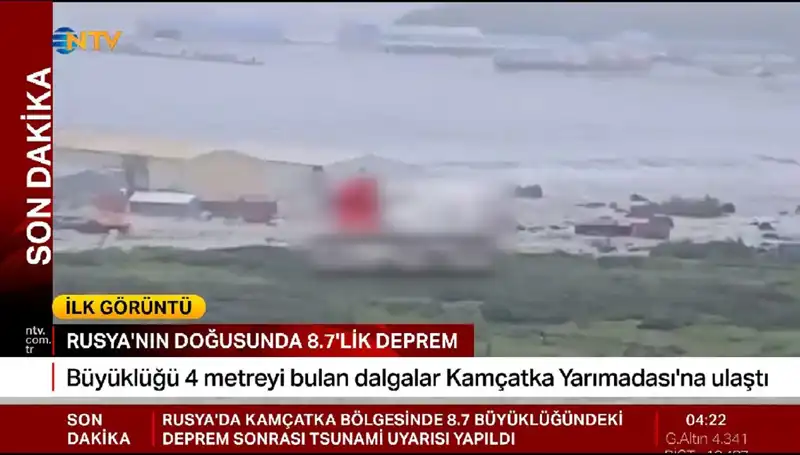 Kamçatka Kıyılarında İlk Tsunami Dalgaları: Uzmanlar Açıklıyor