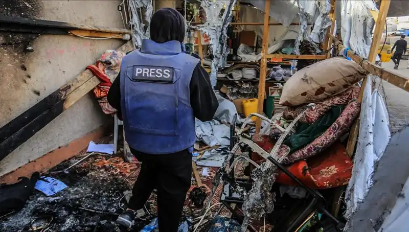 İsrail, Gazetecilerin Çadırını Hedef Aldığını Açıkladı: Olayın Ayrıntıları!