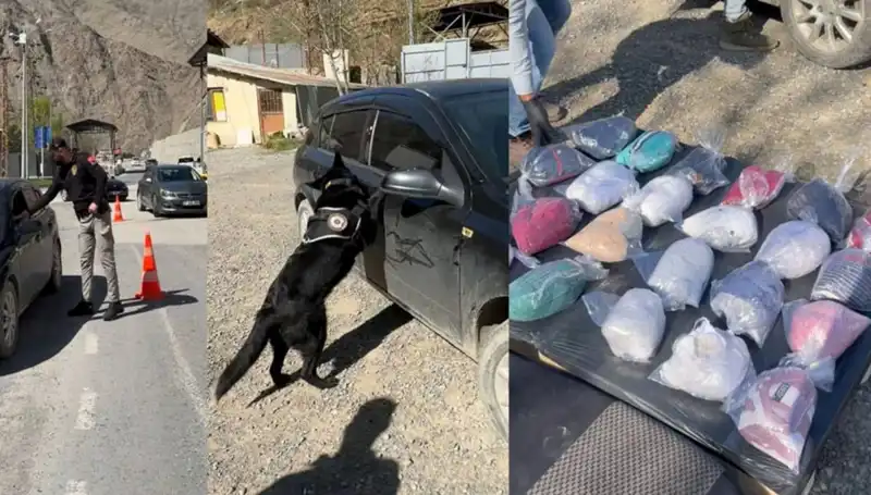 Şüpheli Otomobil Durdu, İçinden Yüzlerce Gram Uyuşturucu Çıktı!