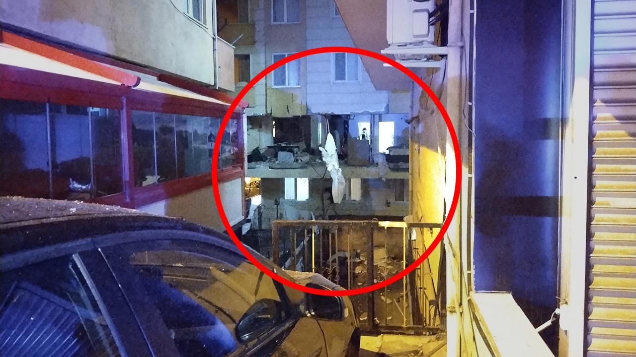 Ümraniye'de Bir Binada Patlama Oluştu