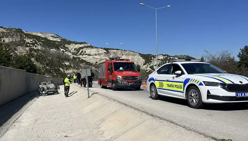 Burdur'da Müsilaj Kazası: İkisi Çocuk, Dört Yaralı!