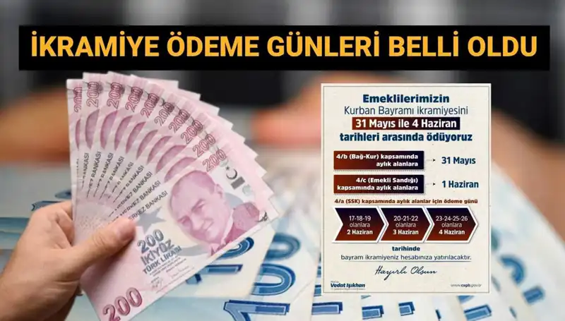Bayram İkramiyeleri Hesaplara Geçiyor! Emekli Ödemeleri Ne Zaman?