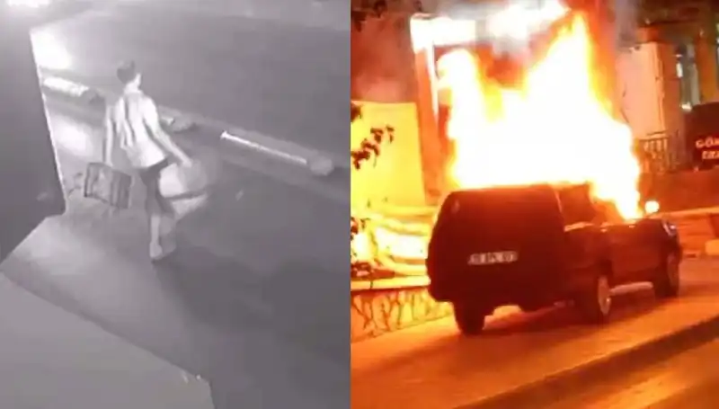 Eşi Boşanma İsteği Üzerine Aracını Yaktı, Şok Edici Olay!