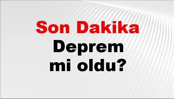 Kütahya'da Son Dakika Deprem: Korkutan Gelişmeler Ne Anlama Geliyor?