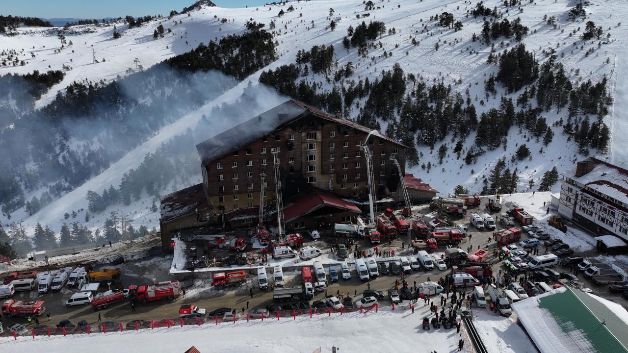 Kartalkaya'daki Otelden Yangınla İlgili 6 Kişi Tutuklandı