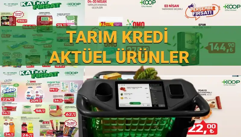 Tarım Kredi Kooperatifi Marketleri Nisan Ayında Şaşırtan İndirimlerle Dolu