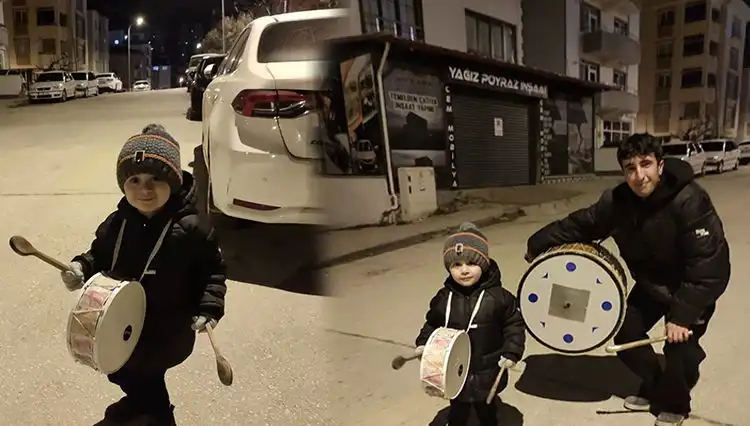 Türkiye'nin En Küçük Ramazan Davulcusu: Minik Yetenek Göz Dolduruyor