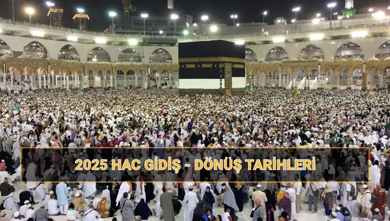 2025 Hac Tarihleri ve Fiyatları: Detaylar Açıklanıyor!